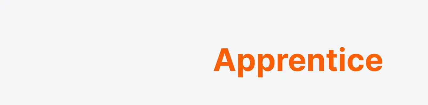 Security researcher apprentice tier banner.