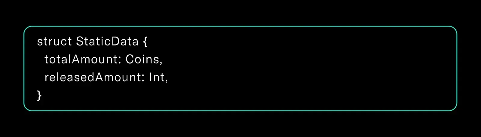 Tact struct showing type mismatch and fix.